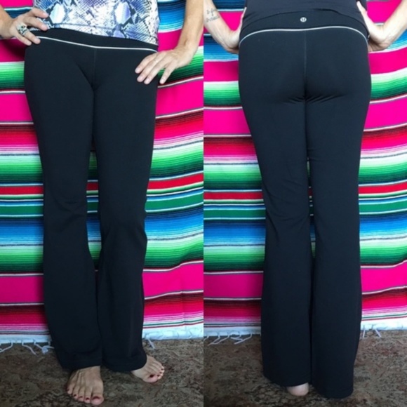 Lululemon Wide Leg Pants Yoga Weekend Flare - Picture 3 of 7